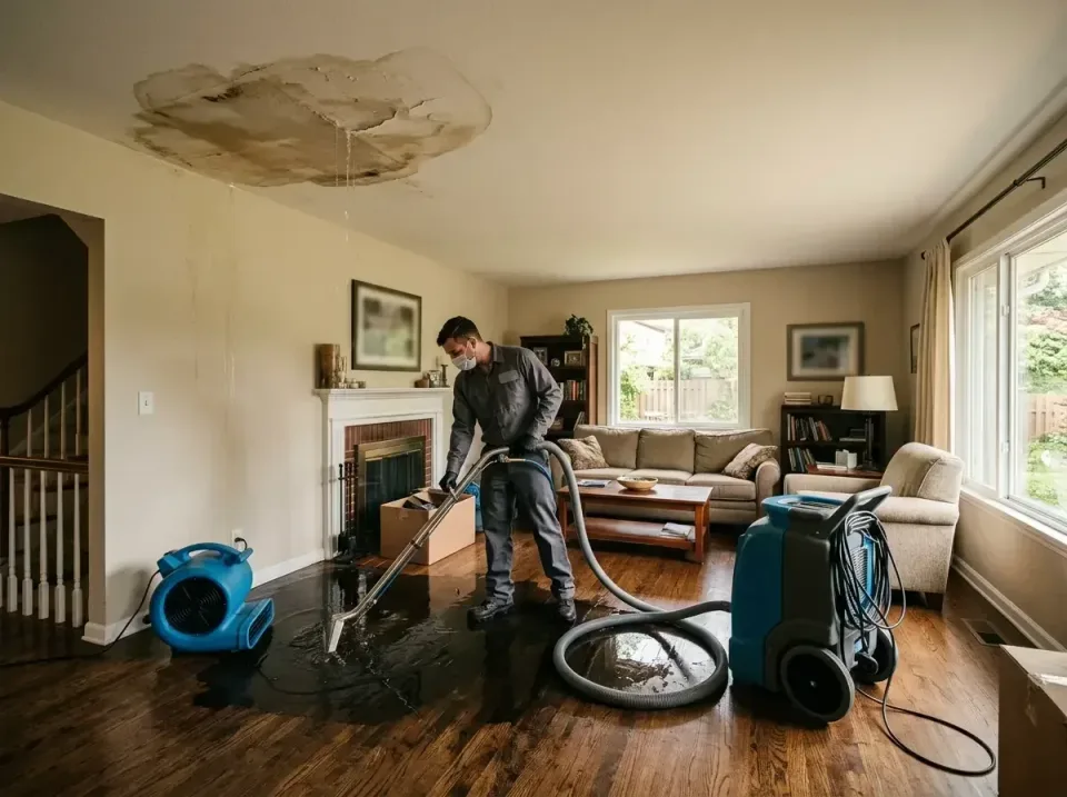 attic-pipe-burst-ceiling-drip-008 — frequently asked questions, Water Damage Restoration & Carpet Care in Poteau, OK